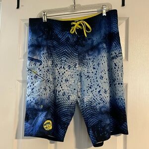 🦈 PELAGIC | Sharkskin board short technology board shorts size 34